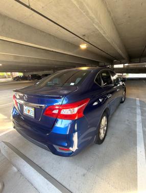 Blue 2017 Nissan Sentra S