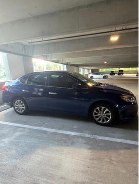 Blue 2017 Nissan Sentra S