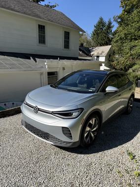 Silver 2021 Volkswagen ID.4 Pro S