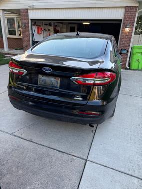 Black 2020 Ford Fusion SE