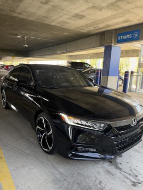 Black 2020 Honda Accord Sport 1.5T