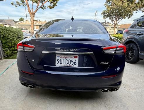 Blue 2021 Maserati Ghibli S
