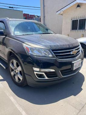 Blue 2017 Chevrolet Traverse 1LT
