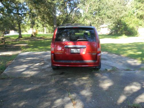 Red 2010 Chrysler Town & Country Touring