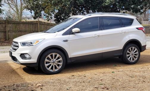 White 2018 Ford Escape Titanium