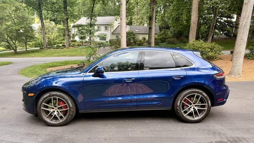 Blue 2024 Porsche Macan Macan S