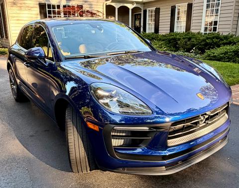 Blue 2024 Porsche Macan Macan S