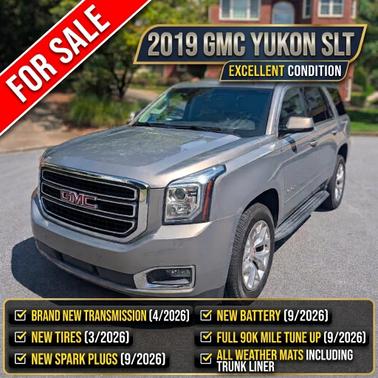Silver 2019 GMC Yukon SLT