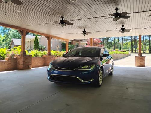 Blue 2015 Chrysler 200 Limited