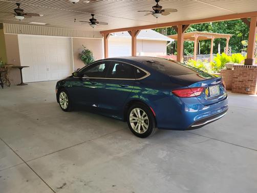 Blue 2015 Chrysler 200 Limited