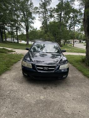 Blue 2008 Hyundai SONATA Limited
