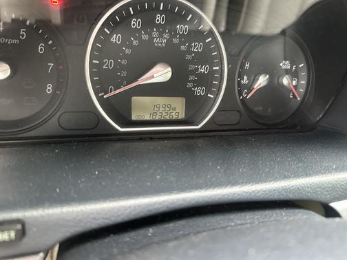 Blue 2008 Hyundai SONATA Limited