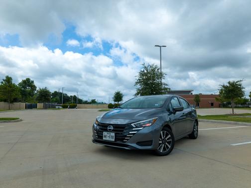 Gray 2025 Nissan Versa SV