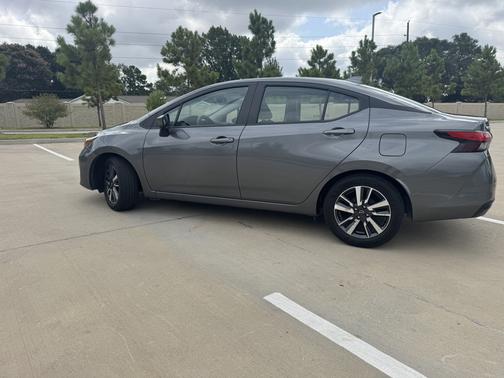 Gray 2025 Nissan Versa SV