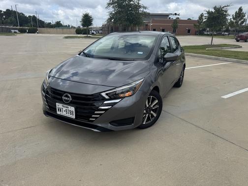 Gray 2025 Nissan Versa SV