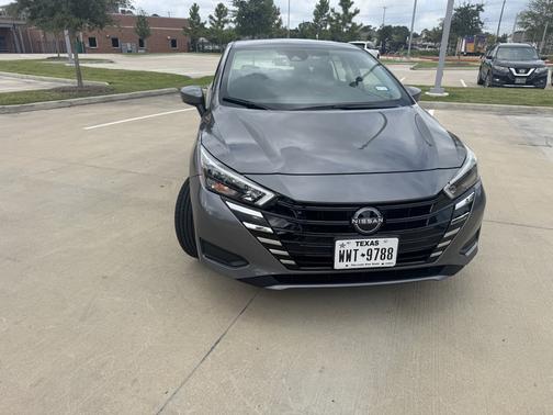 Gray 2025 Nissan Versa SV