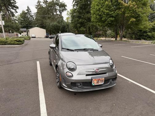 Gray 2013 FIAT 500 Sport Turbo