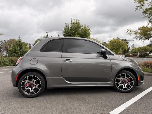 Gray 2013 FIAT 500 Sport Turbo