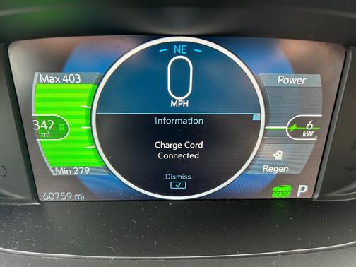 Blue 2017 Chevrolet Bolt EV LT