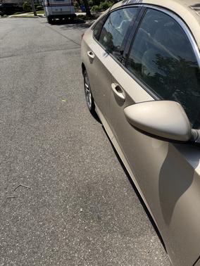 Beige 2018 Honda Accord LX