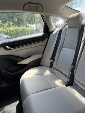 Beige 2018 Honda Accord LX