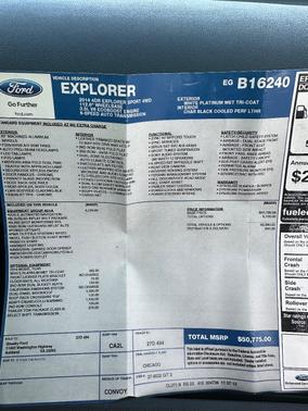 2014 Ford Explorer Sport