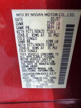 2008 Nissan Armada LE