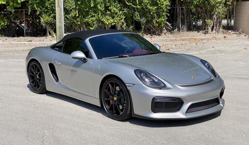 Photo 1 of 11 of 2016 Porsche Boxster Spyder