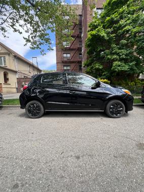 Black 2024 Mitsubishi Mirage ES