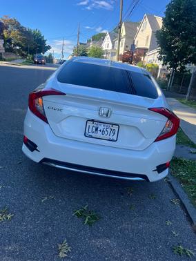 White 2020 Honda Civic EX