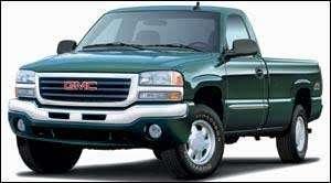 Gray 2003 GMC Sierra 1500 SLE Extended Cab