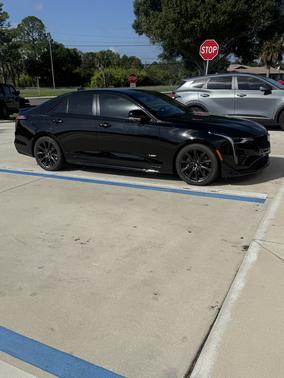 Black 2023 Cadillac CT4-V Base