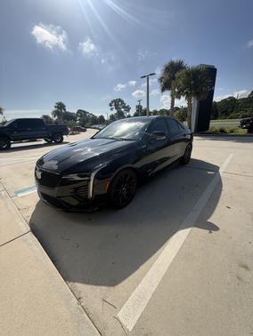 Black 2023 Cadillac CT4-V Base