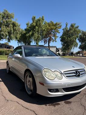 Silver 2006 Mercedes-Benz CLK-Class 350 Cabriolet
