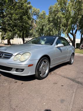 Silver 2006 Mercedes-Benz CLK-Class 350 Cabriolet