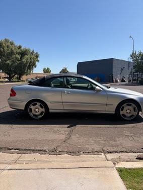 Silver 2006 Mercedes-Benz CLK-Class 350 Cabriolet