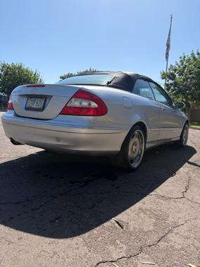 Silver 2006 Mercedes-Benz CLK-Class 350 Cabriolet