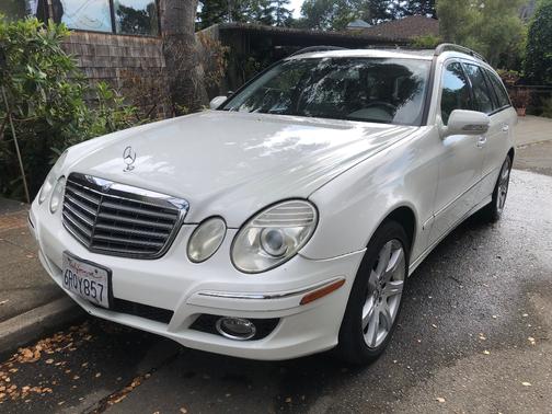 White 2007 Mercedes-Benz E-Class E 350 4MATIC