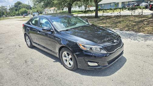 Black 2015 Kia Optima LX