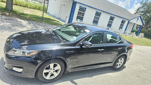 Black 2015 Kia Optima LX
