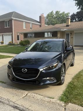 Blue 2018 Mazda Mazda3 Grand Touring