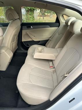 White 2017 Hyundai SONATA Base