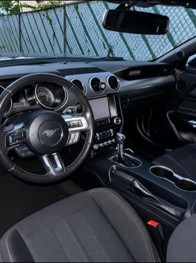 Blue 2018 Ford Mustang EcoBoost Premium
