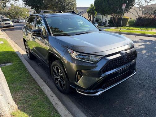 Gray 2021 Toyota RAV4 Prime XSE
