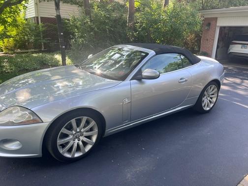 Silver 2007 Jaguar XK Base
