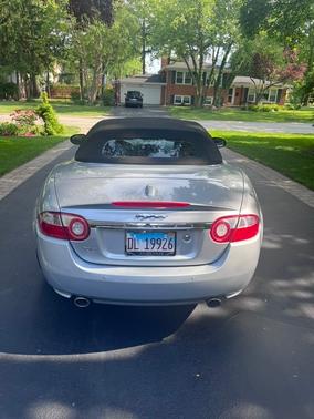 Silver 2007 Jaguar XK Base