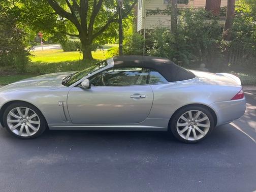 Silver 2007 Jaguar XK Base