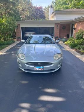 Silver 2007 Jaguar XK Base