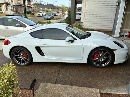 White 2015 Porsche Cayman Cayman S