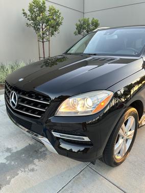 Black 2015 Mercedes-Benz M-Class ML 350